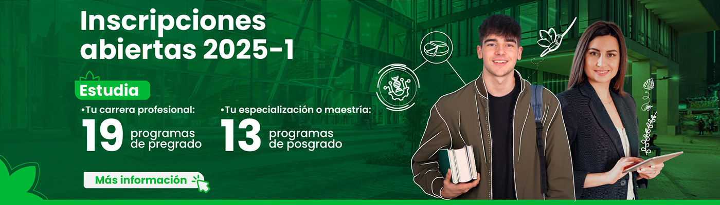 Iniciamos las inscripciones para 2025-1