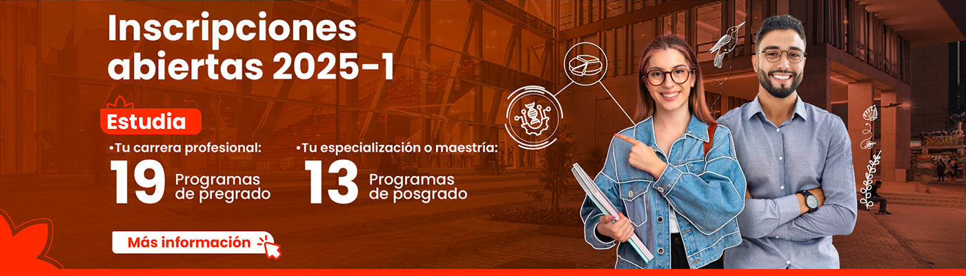 Iniciamos las inscripciones para 2025-1