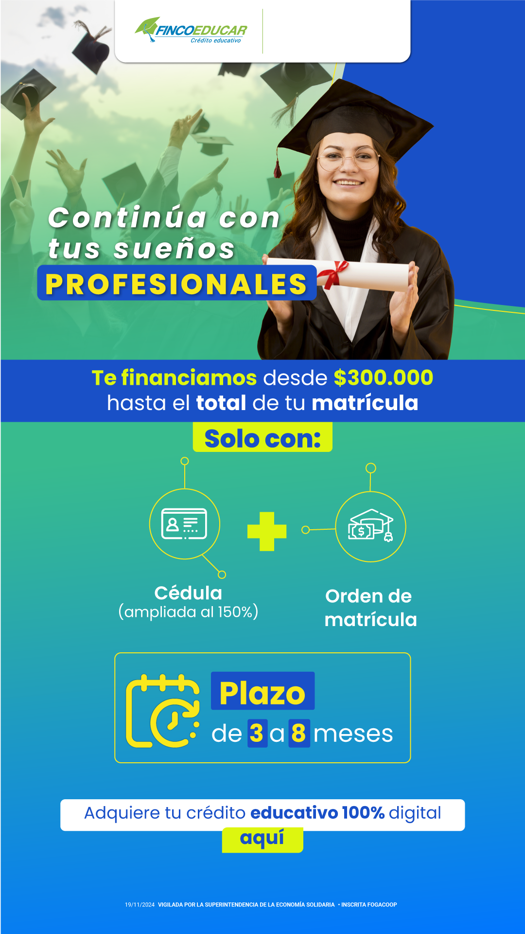 Crédito educativo Fincomercio